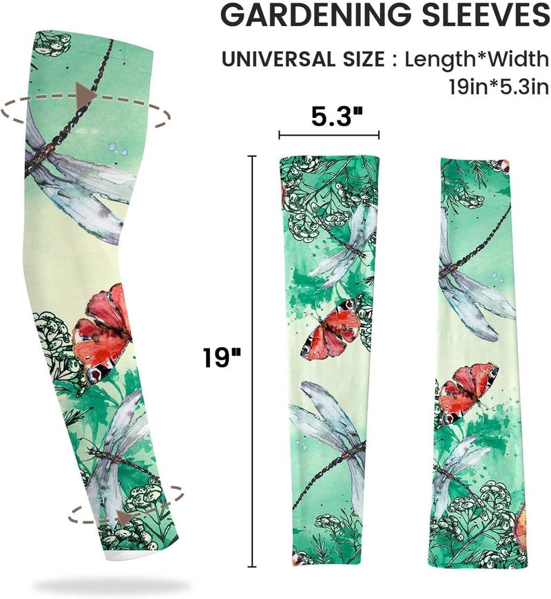 YPHCDO Store Gardening Sleeves Farm Sun Protection Arm Cooling Sleeves Thorn Proof Garden for Women Men with Thumb Hole - Image 5